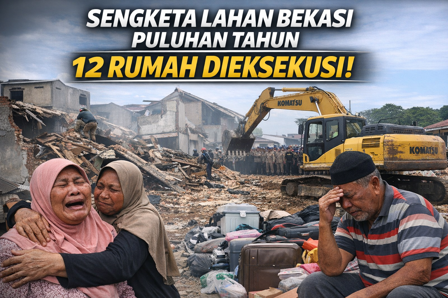 sengketa lahan Bekasi